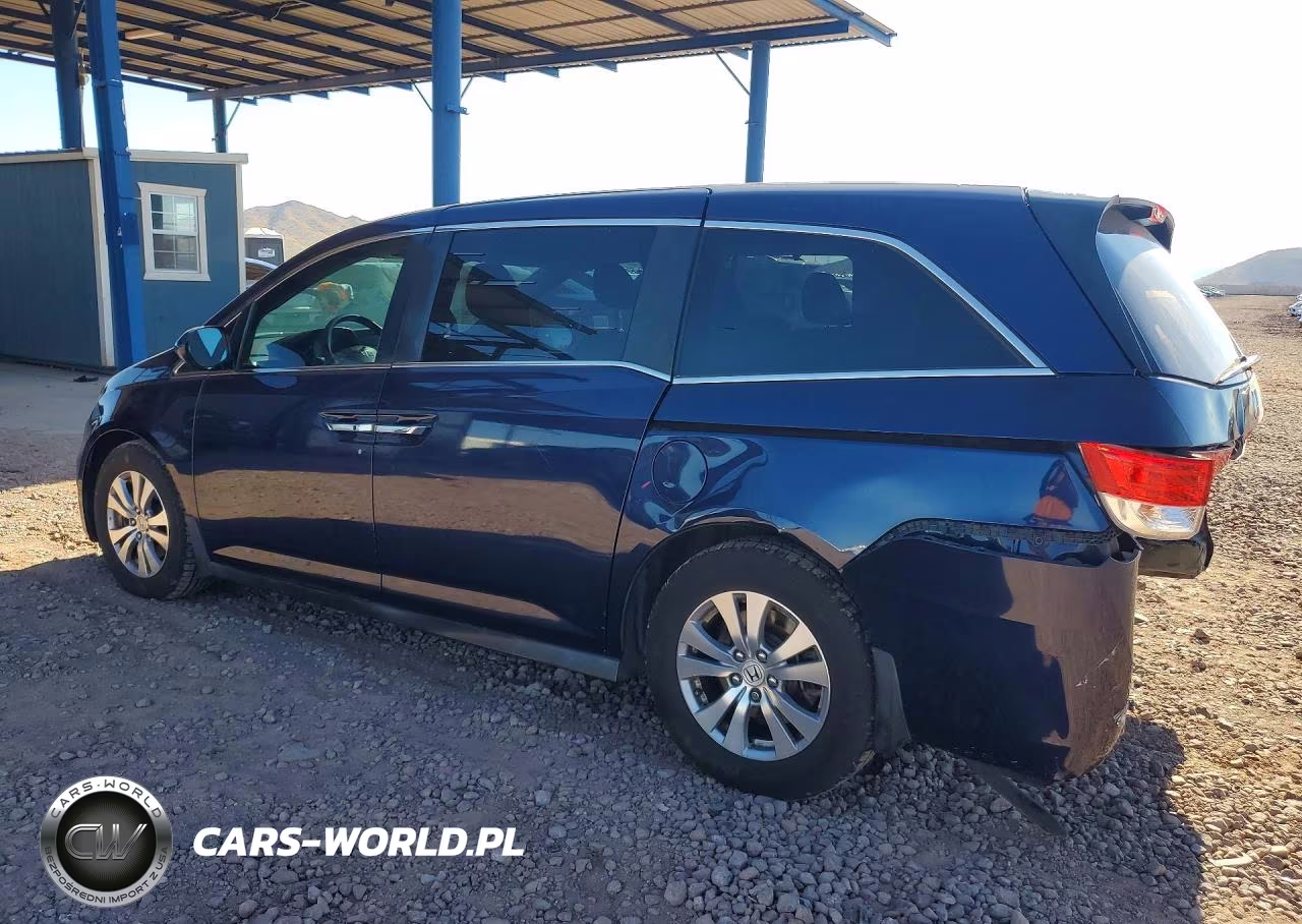 2017 Honda Odyssey Se VIN:5FNRL5H35HB016525 - 2