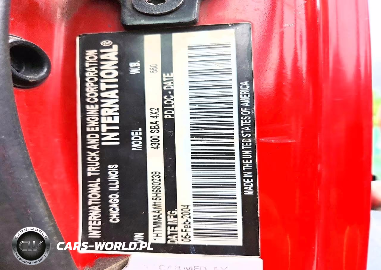 2005 International 4000 4300 VIN:1HTMMAAM15H680239 - 12