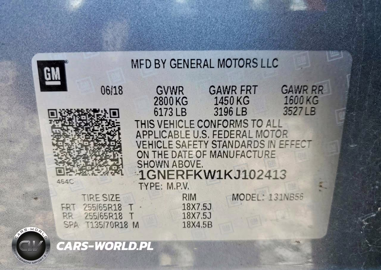 2019 Chevrolet Traverse Ls VIN:1GNERFKW1KJ102413 - 13