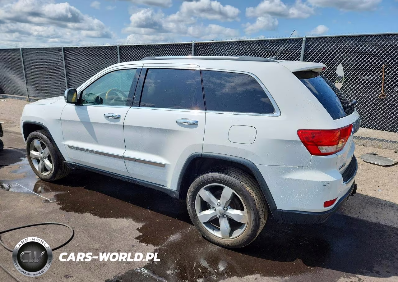 2013 Jeep Grand Cherokee Overland VIN:1C4RJFCG6DC593738 - 2