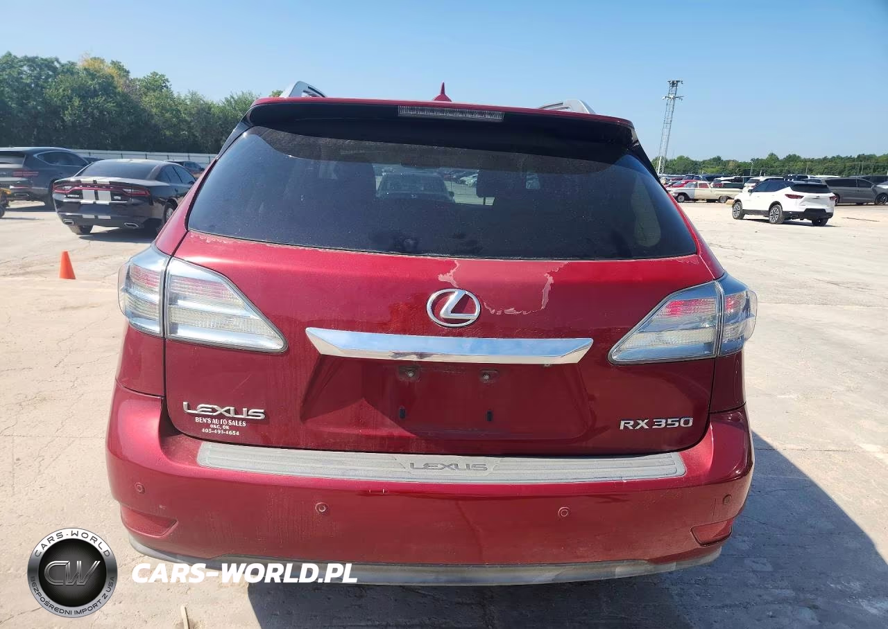 2010 Lexus Rx 350 VIN:2T2ZK1BA4AC019148 - 6