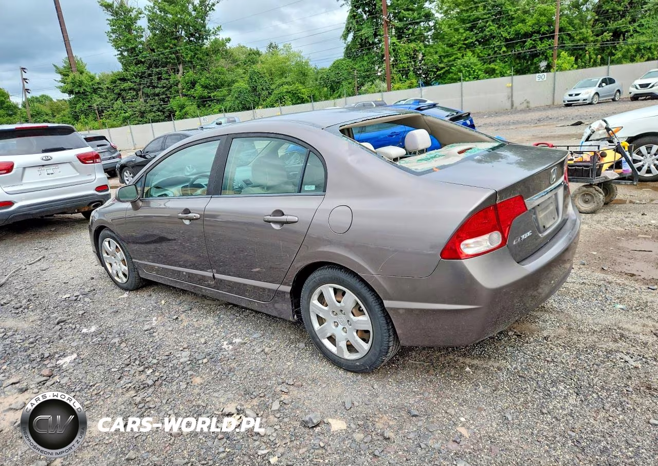 2009 Honda Civic Lx VIN:1HGFA165X9L015604 - 2