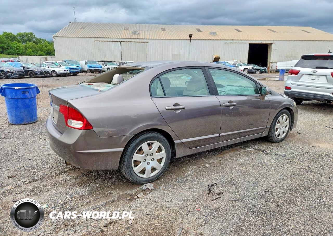 2009 Honda Civic Lx VIN:1HGFA165X9L015604 - 3