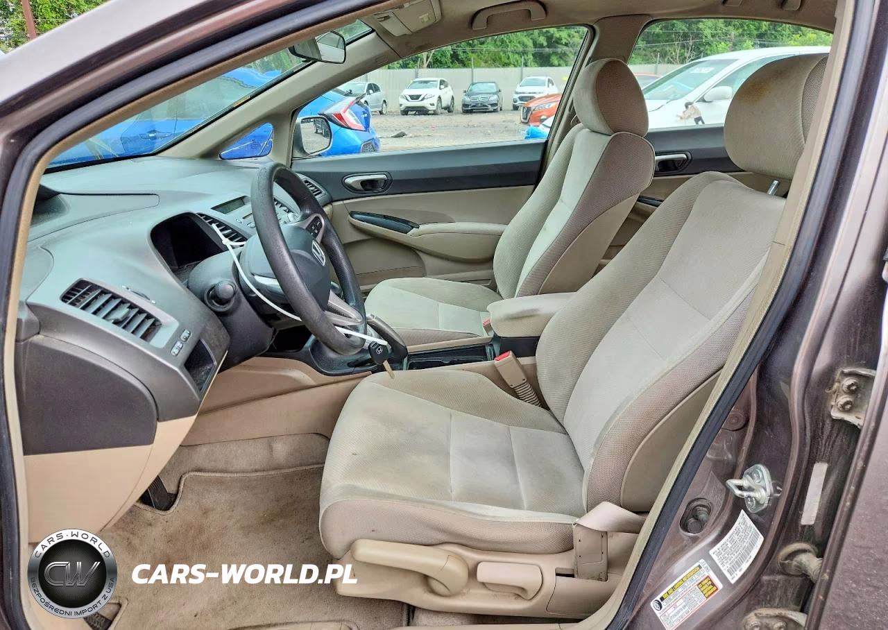 2009 Honda Civic Lx VIN:1HGFA165X9L015604 - 7
