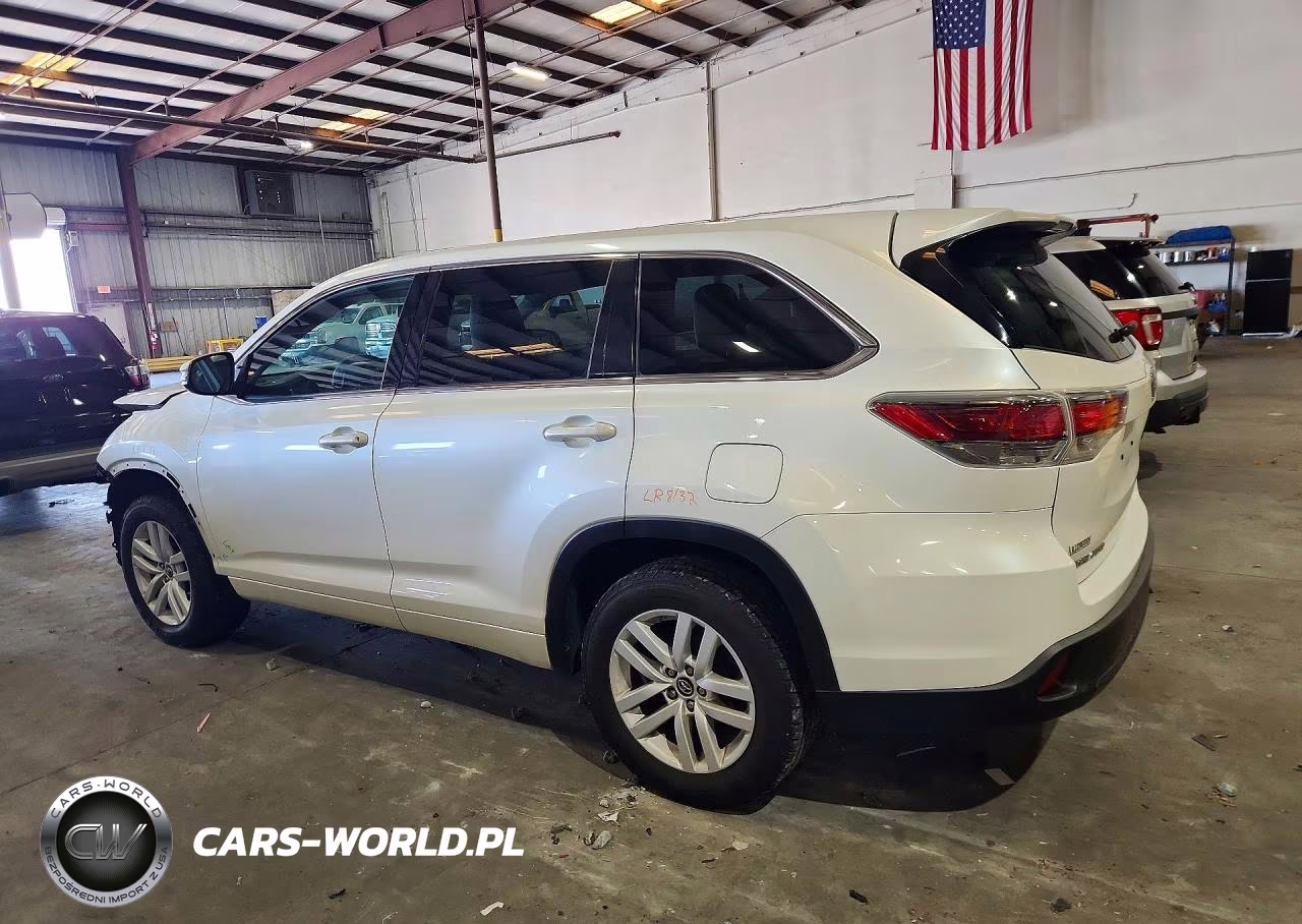 2016 Toyota Highlander Le VIN:5TDZKRFH4GS138263 - 2