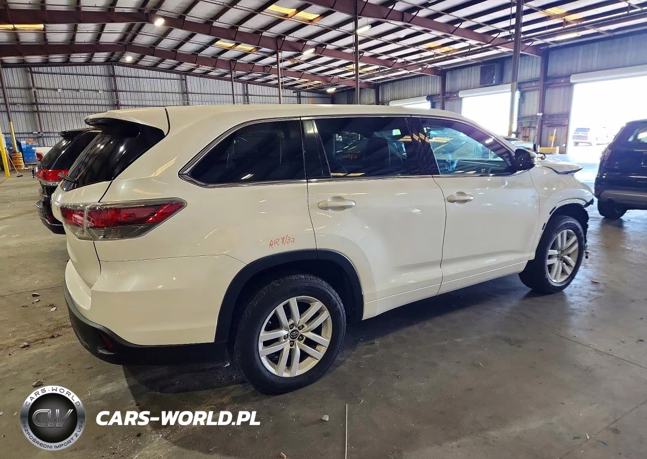 2016 Toyota Highlander Le VIN:5TDZKRFH4GS138263 - 3