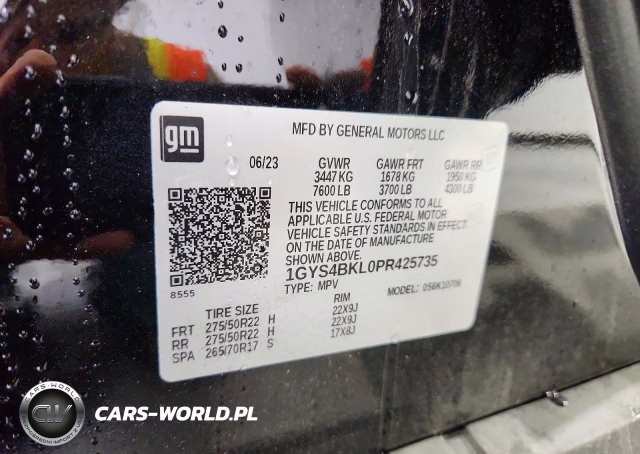 2023 Cadillac Escalade Premium Luxury VIN:1GYS4BKL0PR425735 - 13