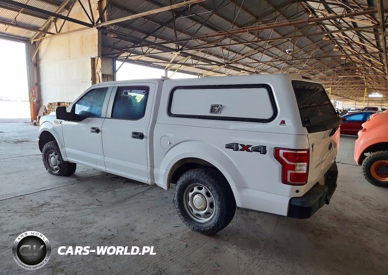 2019 Ford F150 Supercrew VIN:1FTEW1E44KKE85496 - 2