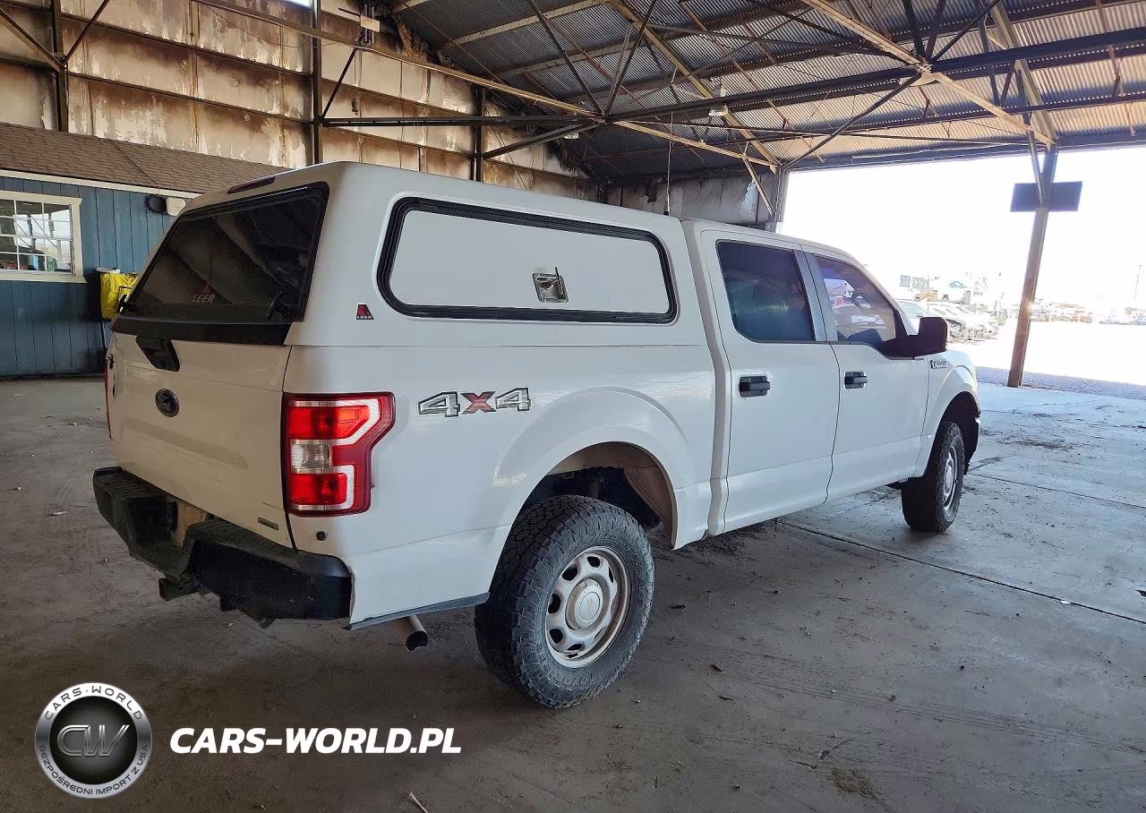 2019 Ford F150 Supercrew VIN:1FTEW1E44KKE85496 - 3