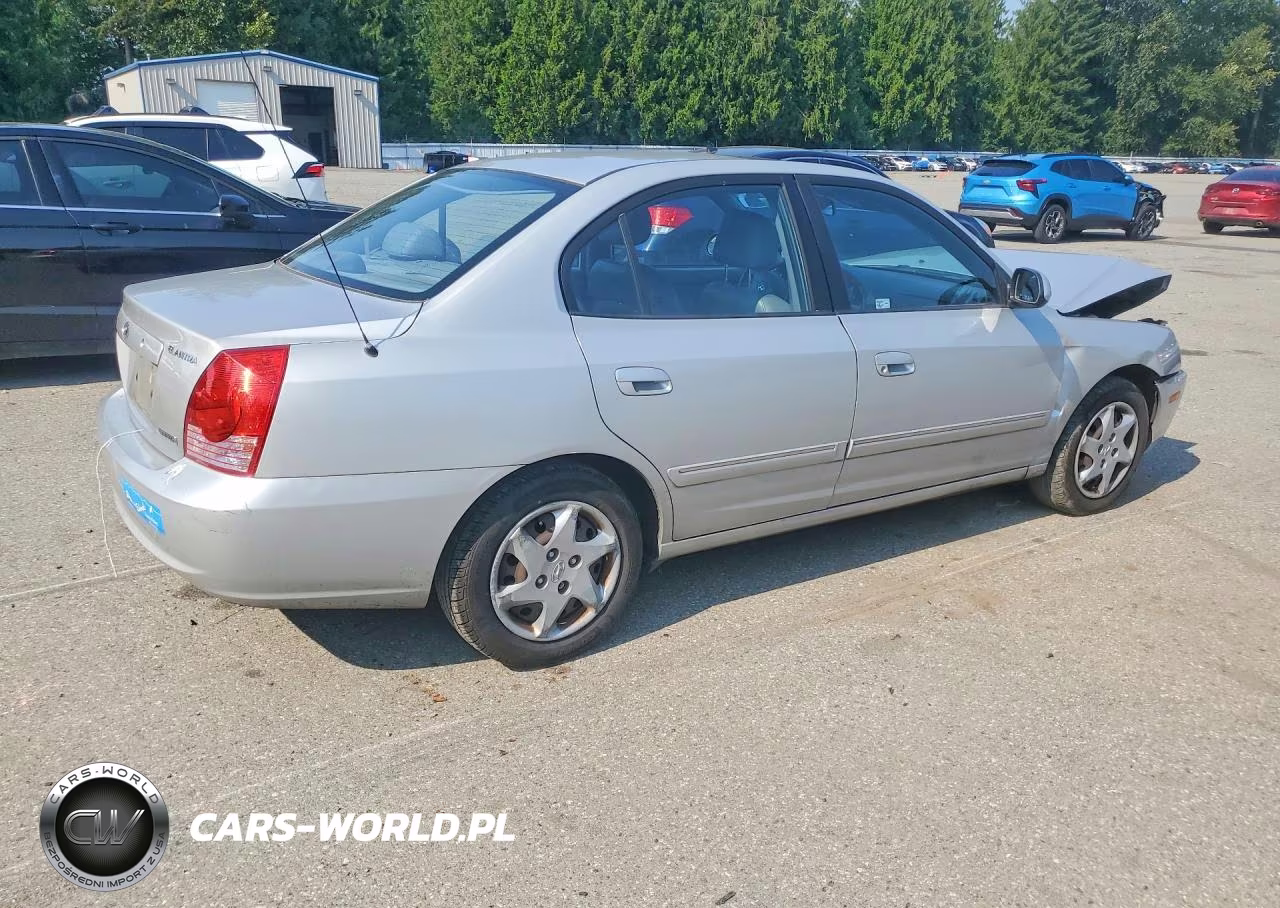 2006 Hyundai Elantra Gls VIN:KMHDN46D56U363329 - 3