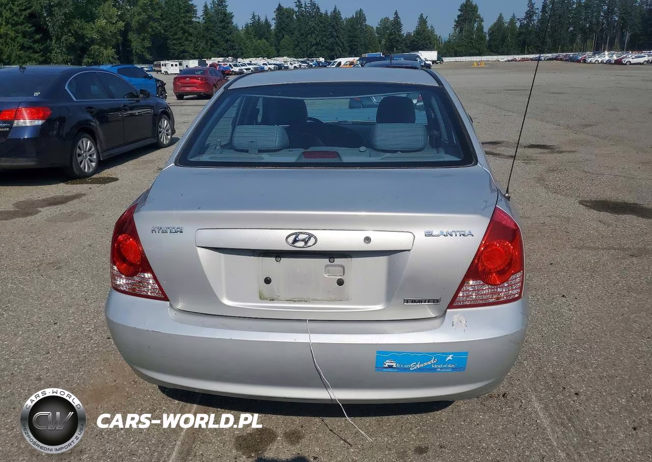 2006 Hyundai Elantra Gls VIN:KMHDN46D56U363329 - 6