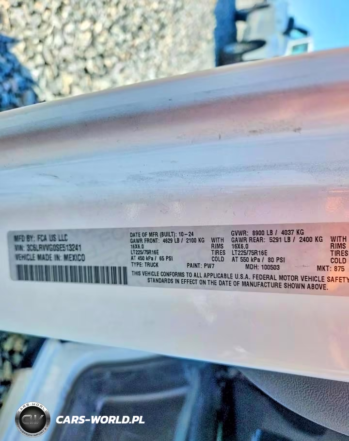 2025 Ram Promaster 2500 Delivery Van VIN:3C6LRVVG0SE513241 - 14