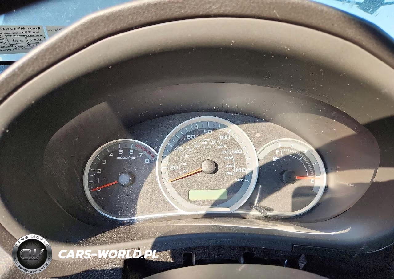 2010 Subaru Impreza 2.5I VIN:JF1GE6A60AH506409 - 9