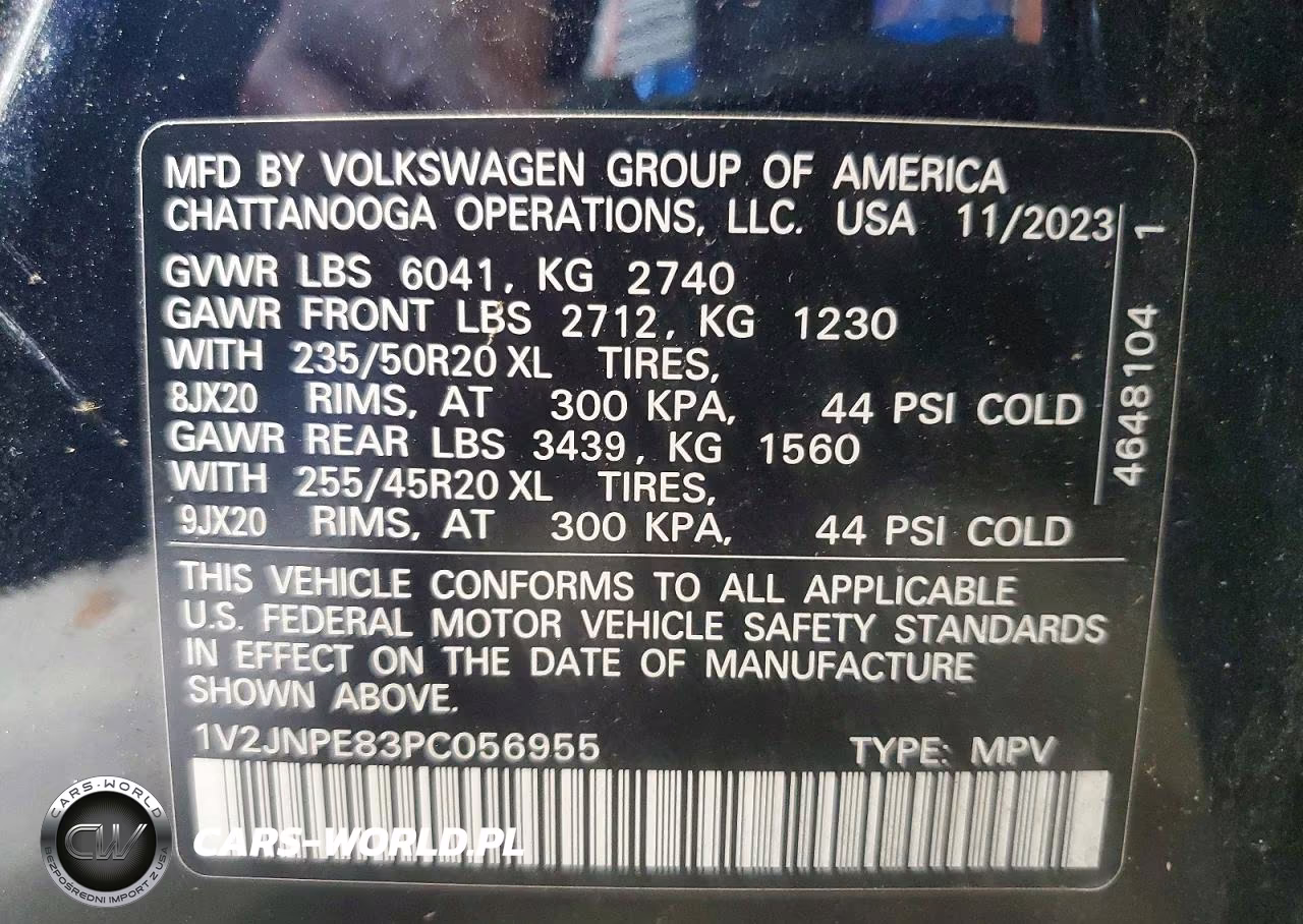 2023 Volkswagen Id.4 Pro S Plus VIN:1V2JNPE83PC056955 - 12