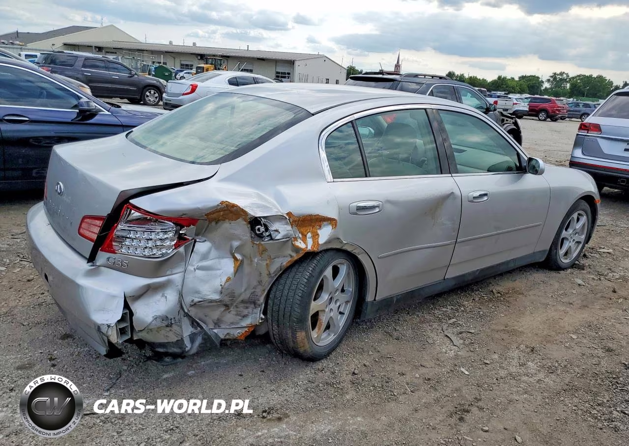2003 Infiniti G35 Base VIN:JNKCV51E43M311027 - 3