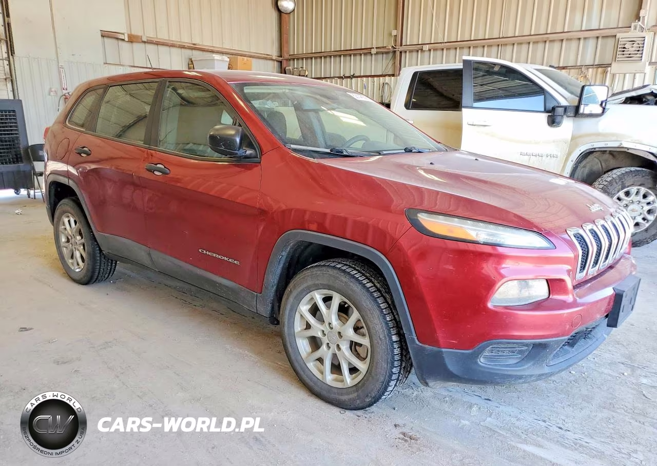 2015 Jeep Cherokee Sport VIN:1C4PJLABXFW505871 - 4