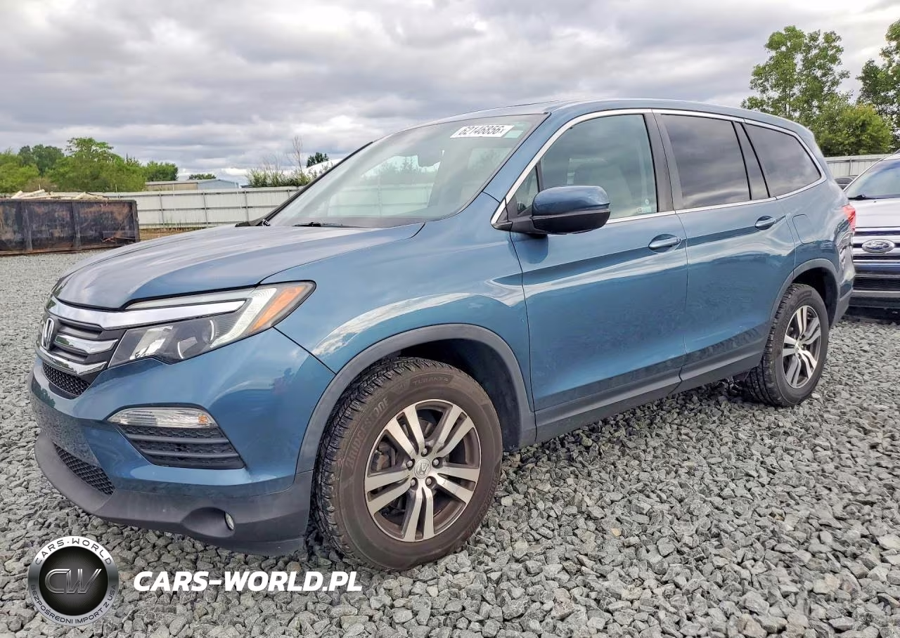 2018 Honda Pilot Exln VIN:5FNYF6H72JB033624 - 1