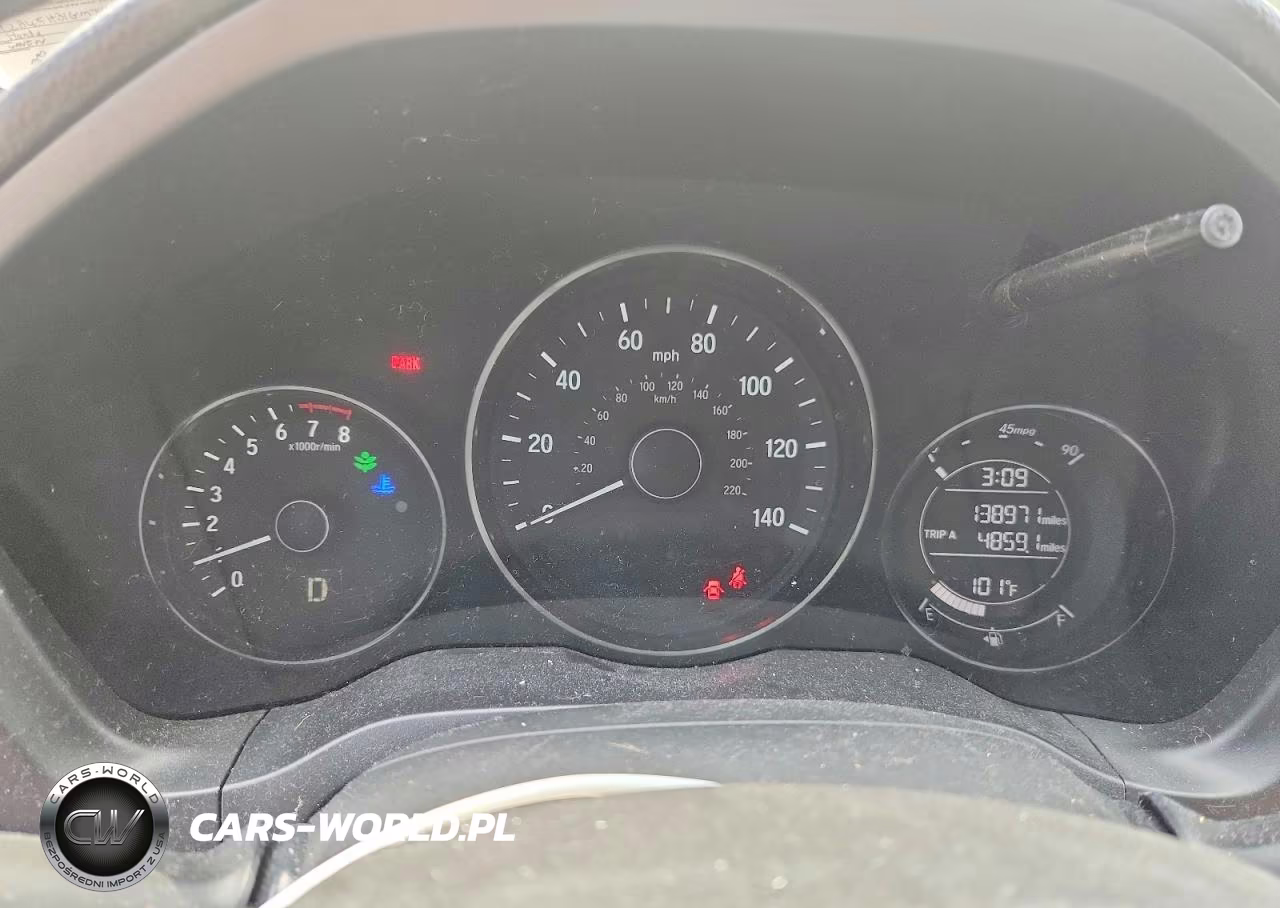 2016 Honda Hr-V Lx VIN:3CZRU5H31GM743730 - 9