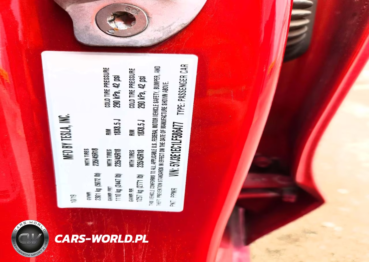 2020 Tesla Model 3 VIN:5YJ3E1EC1LF586477 - 13