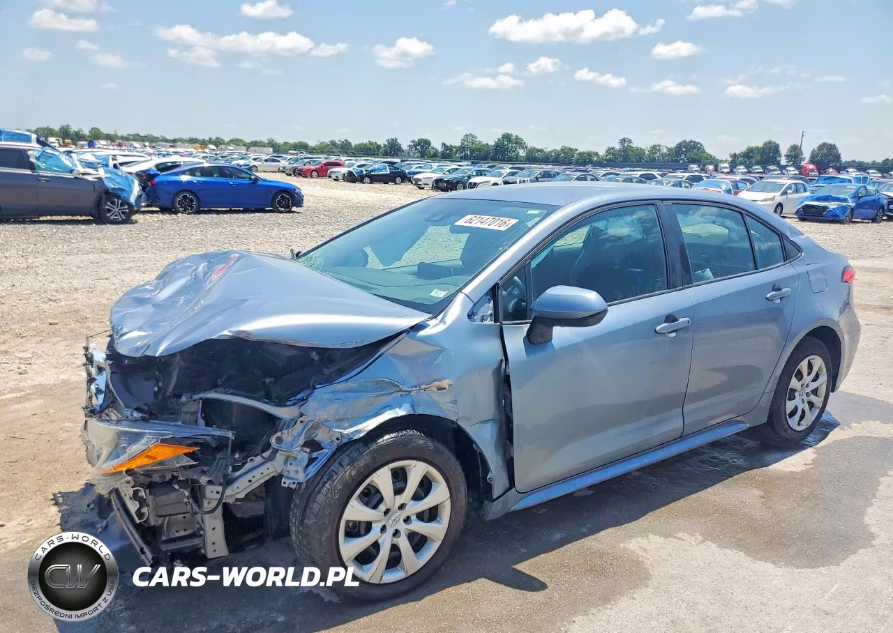 2020 Toyota Corolla Le VIN:5YFEPRAE7LP090631 - 1
