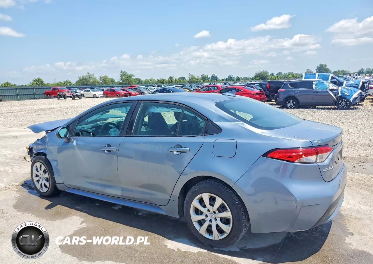 2020 Toyota Corolla Le VIN:5YFEPRAE7LP090631 - 2