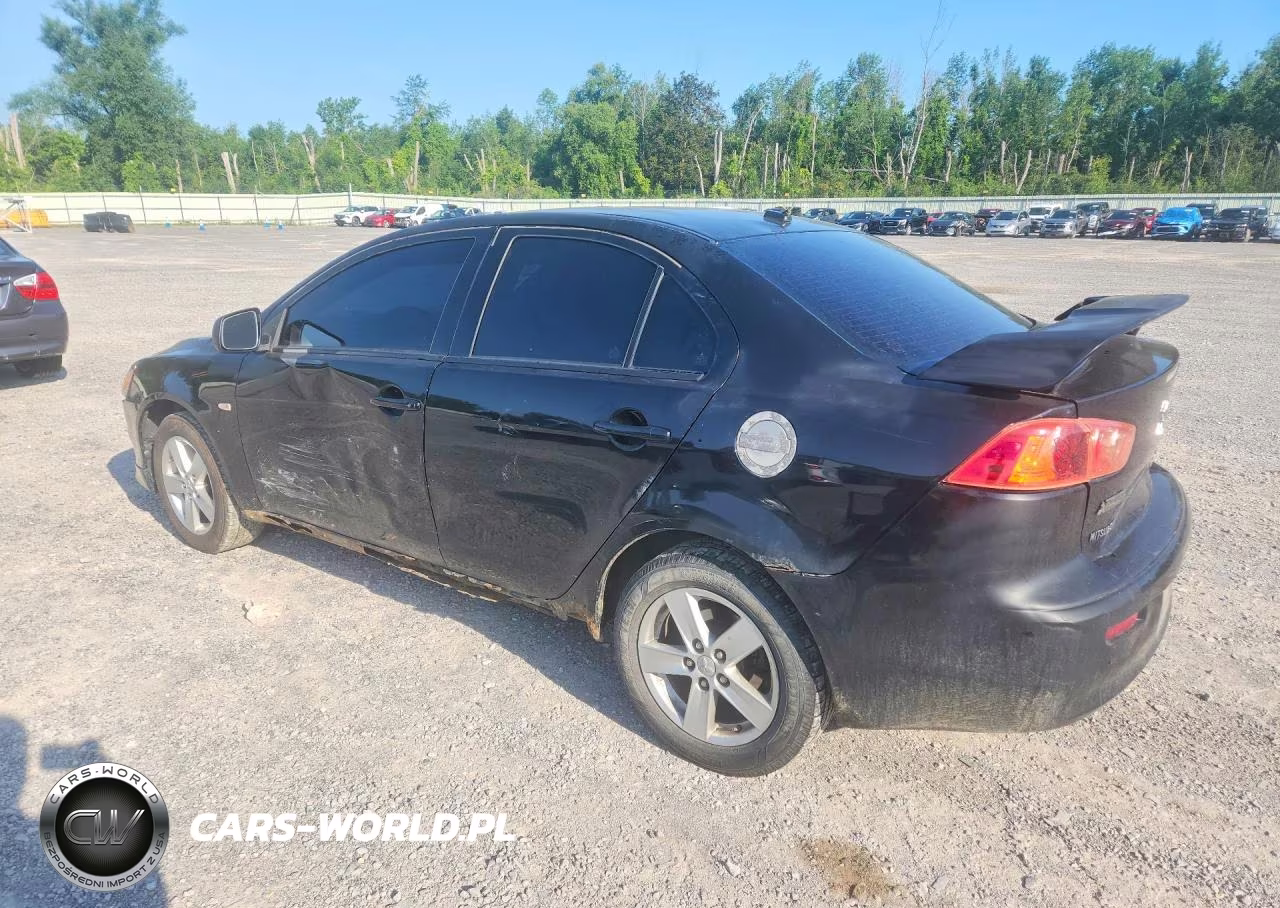 2009 Mitsubishi Lancer Es-Es Sport VIN:JA3AU26U79U006090 - 2