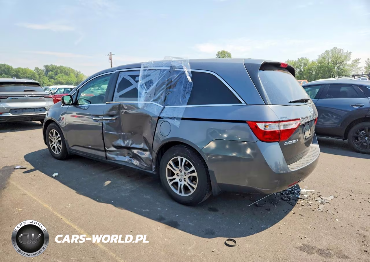 2011 Honda Odyssey Exl VIN:5FNRL5H62BB095590 - 2