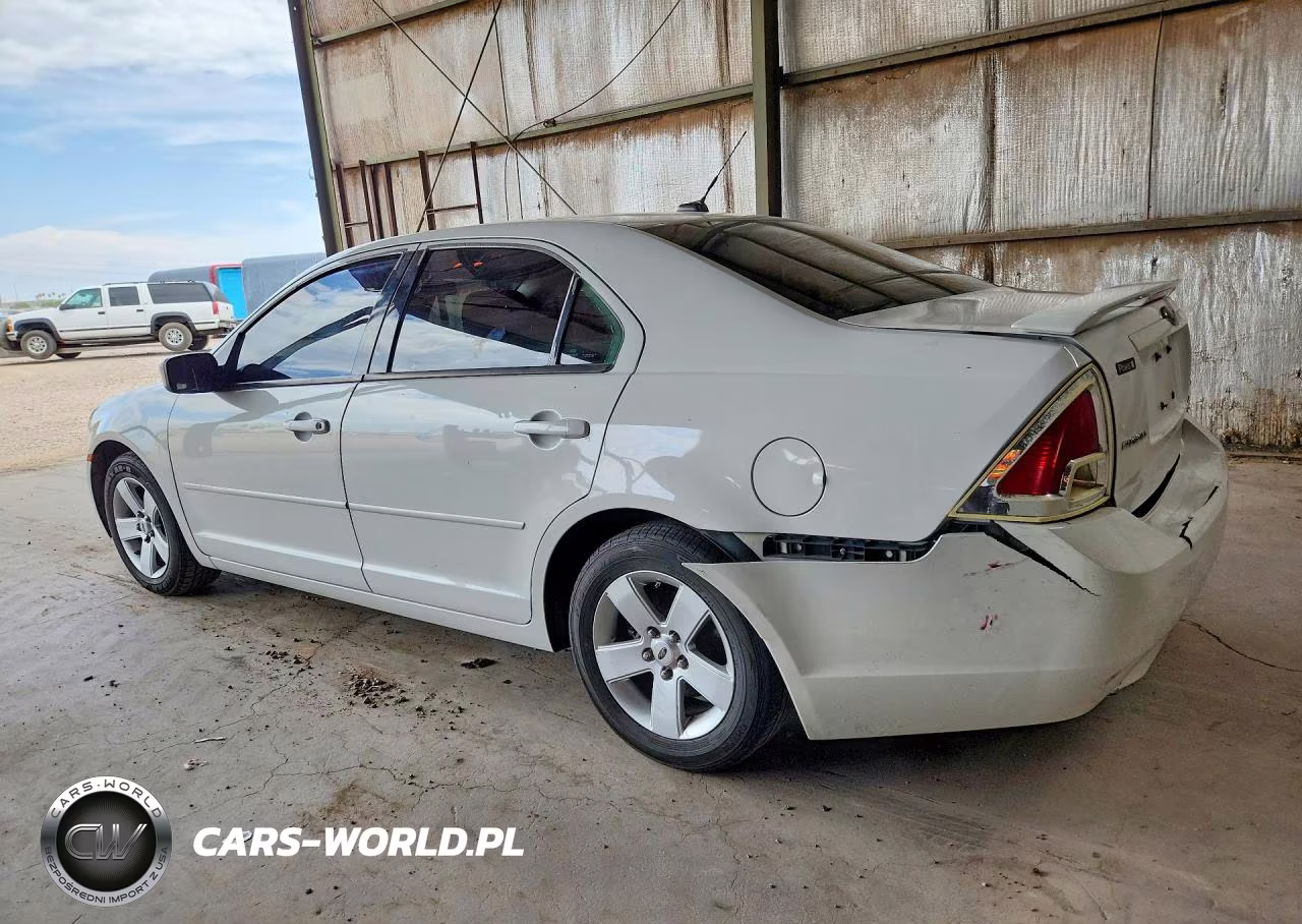 2008 Ford Fusion Se VIN:3FAHP07Z88R107141 - 2