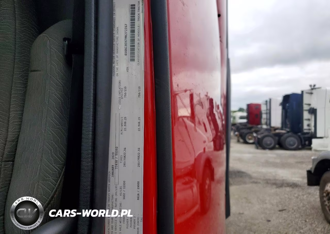 2021 Volvo Vnl Semi Truck VIN:4V4NC9EH7MN272767 - 12