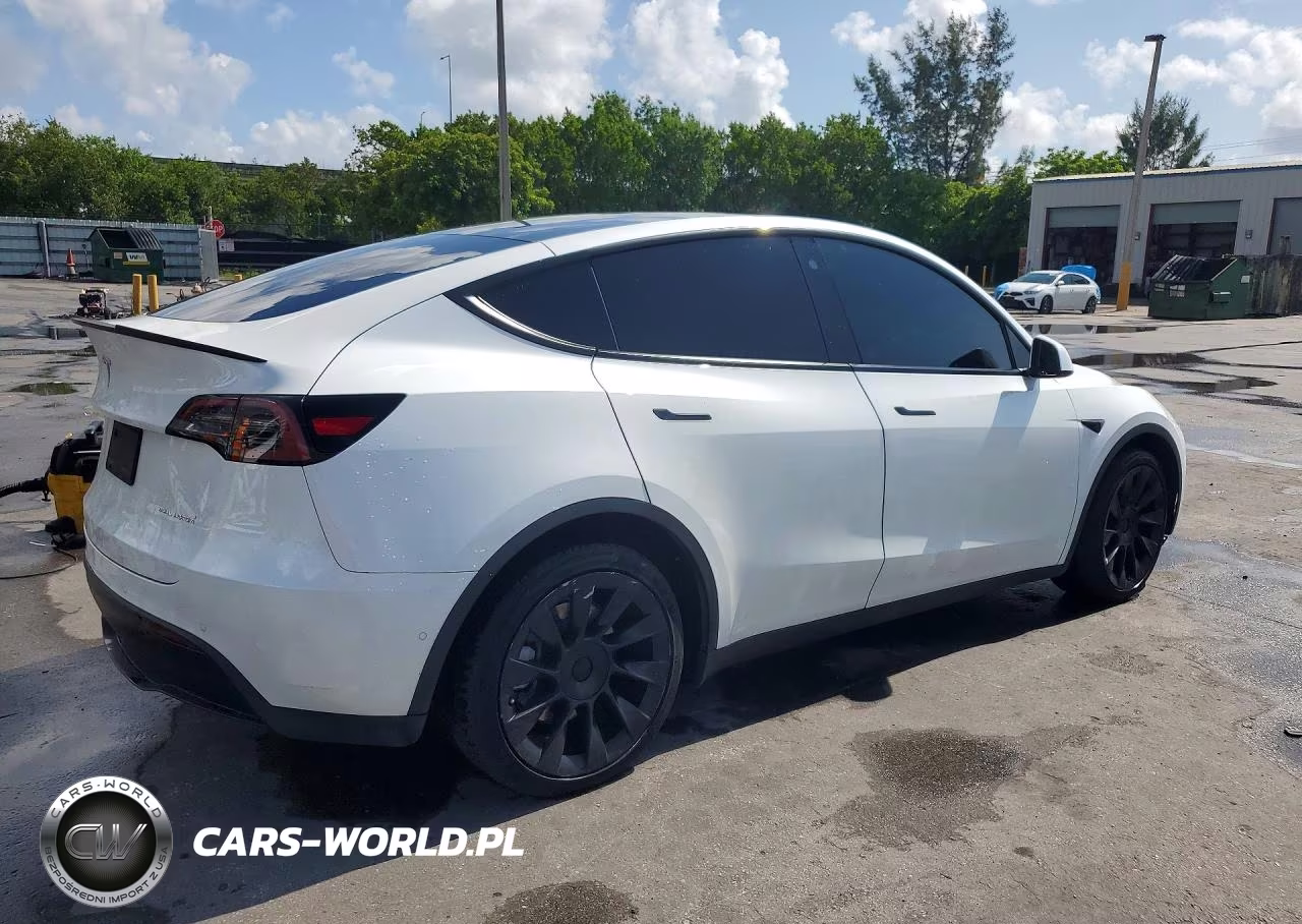 2022 Tesla Model Y VIN:7SAYGDEE1NF307103 - 3