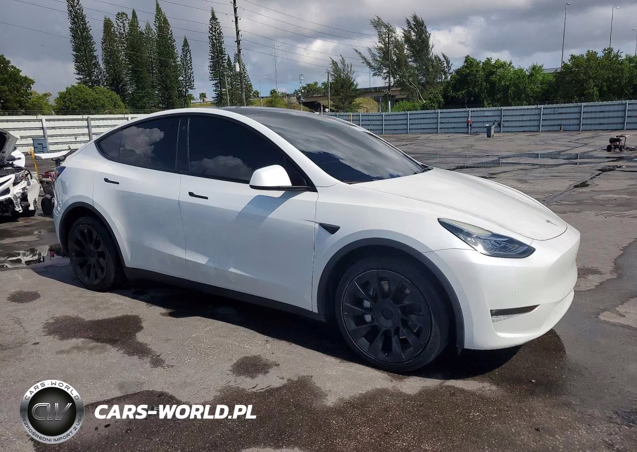 2022 Tesla Model Y VIN:7SAYGDEE1NF307103 - 4