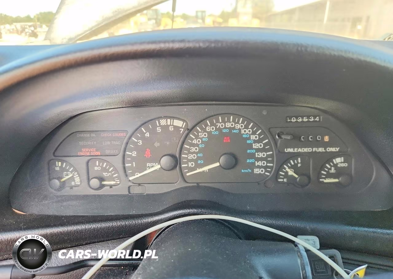 1993 Chevrolet Camaro Z28 VIN:2G1FP22P8P2124305 - 9