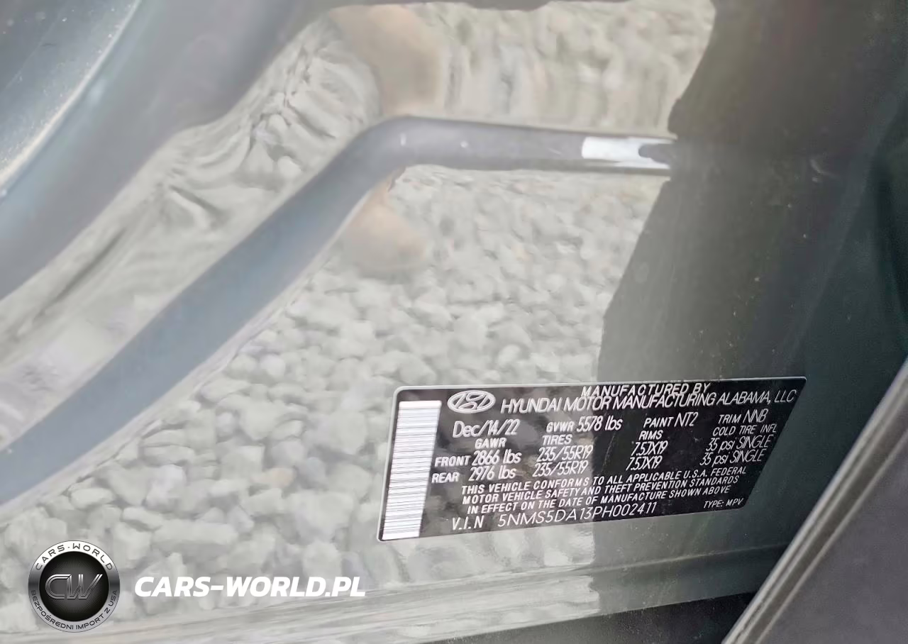 2023 Hyundai Santa Fe Limited VIN:5NMS5DA13PH002411 - 13