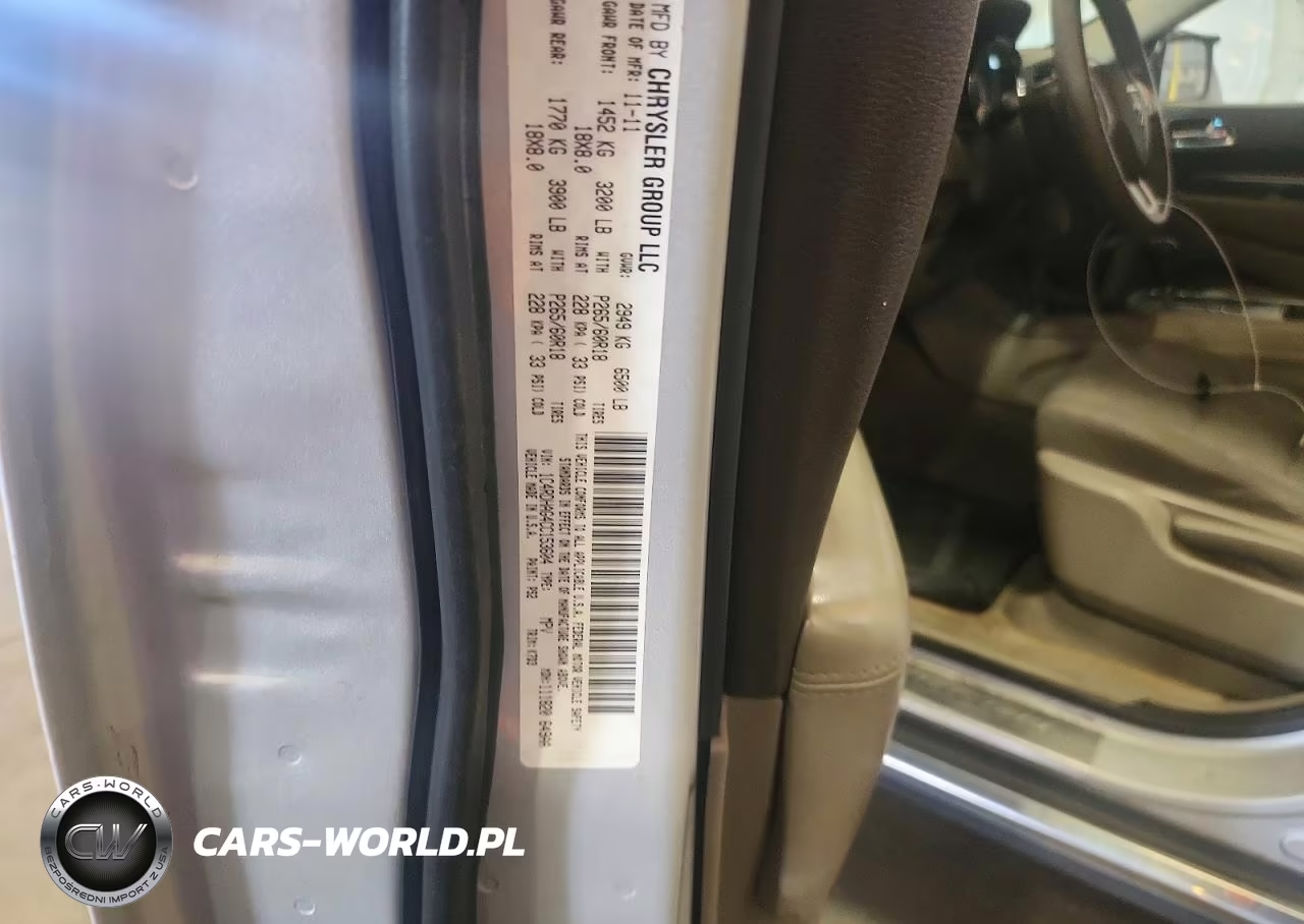 2012 Dodge Durango Sxt VIN:1C4RDHAG4CC153604 - 13