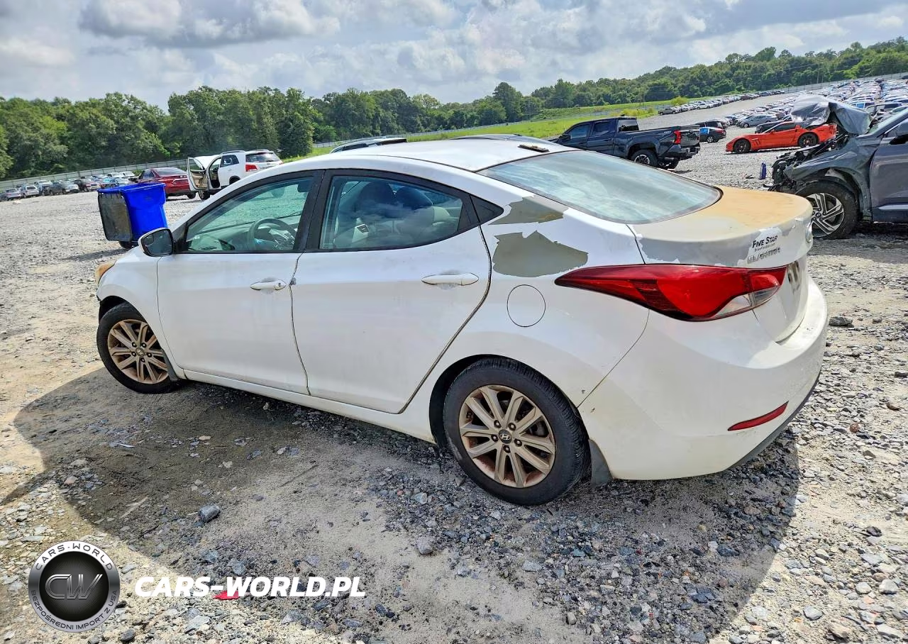 2016 Hyundai Elantra Se VIN:5NPDH4AE5GH656042 - 2