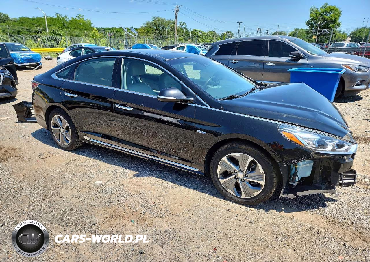 2019 Hyundai Sonata Hybrid Limited VIN:KMHE34L30KA088048 - 4