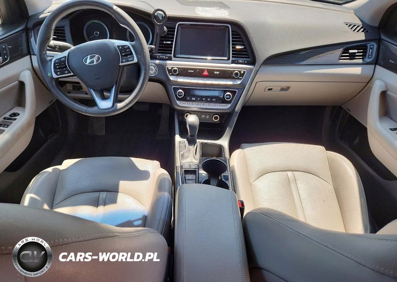 2019 Hyundai Sonata Hybrid Limited VIN:KMHE34L30KA088048 - 8