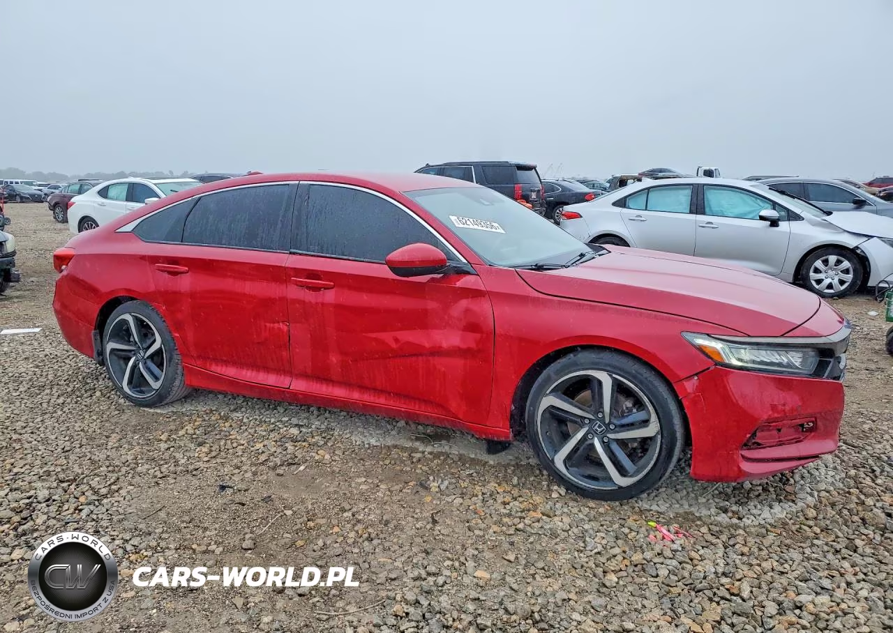 2019 Honda Accord Sport VIN:1HGCV1F38KA110007 - 4
