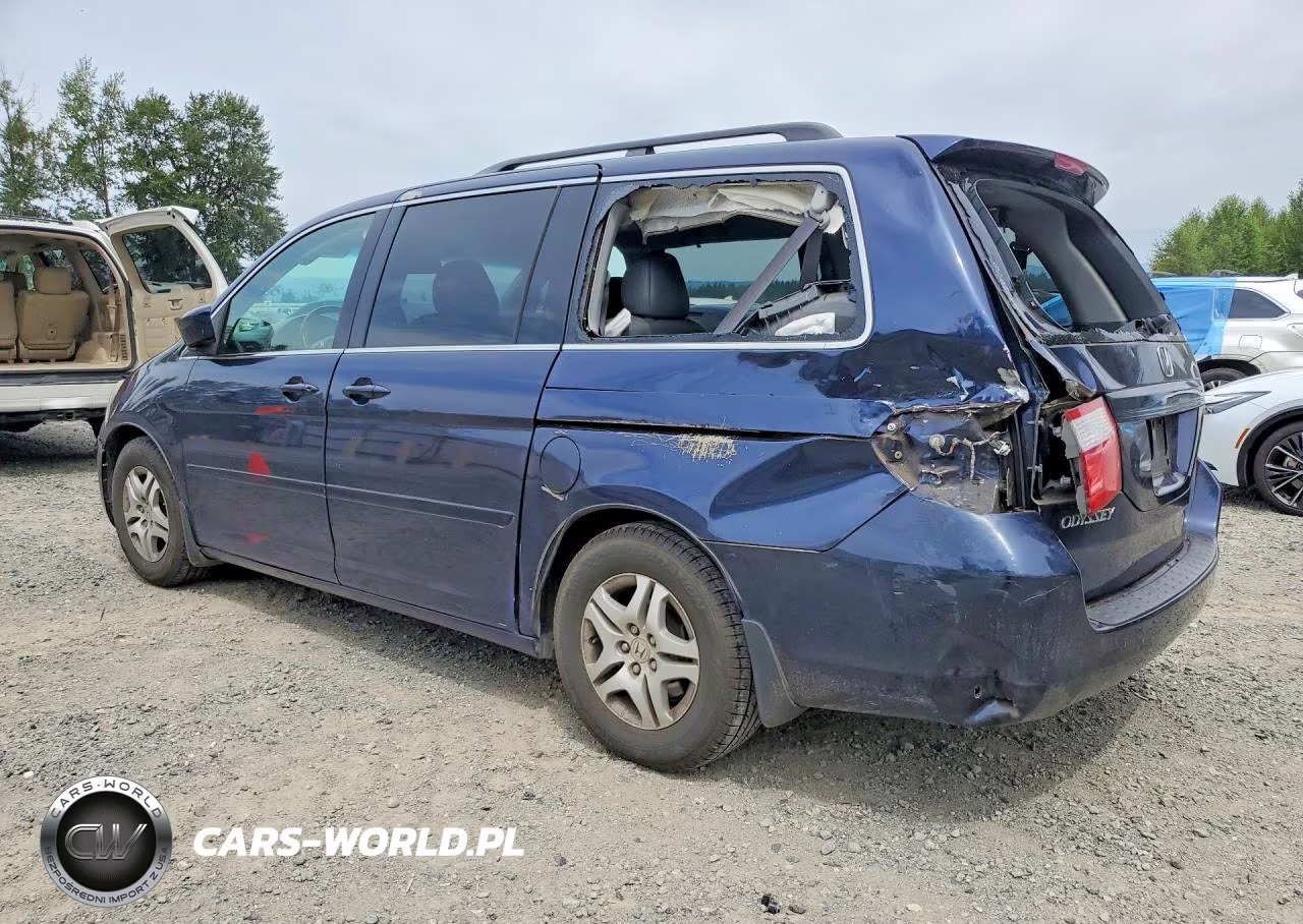 2007 Honda Odyssey Exl VIN:5FNRL38767B047191 - 2