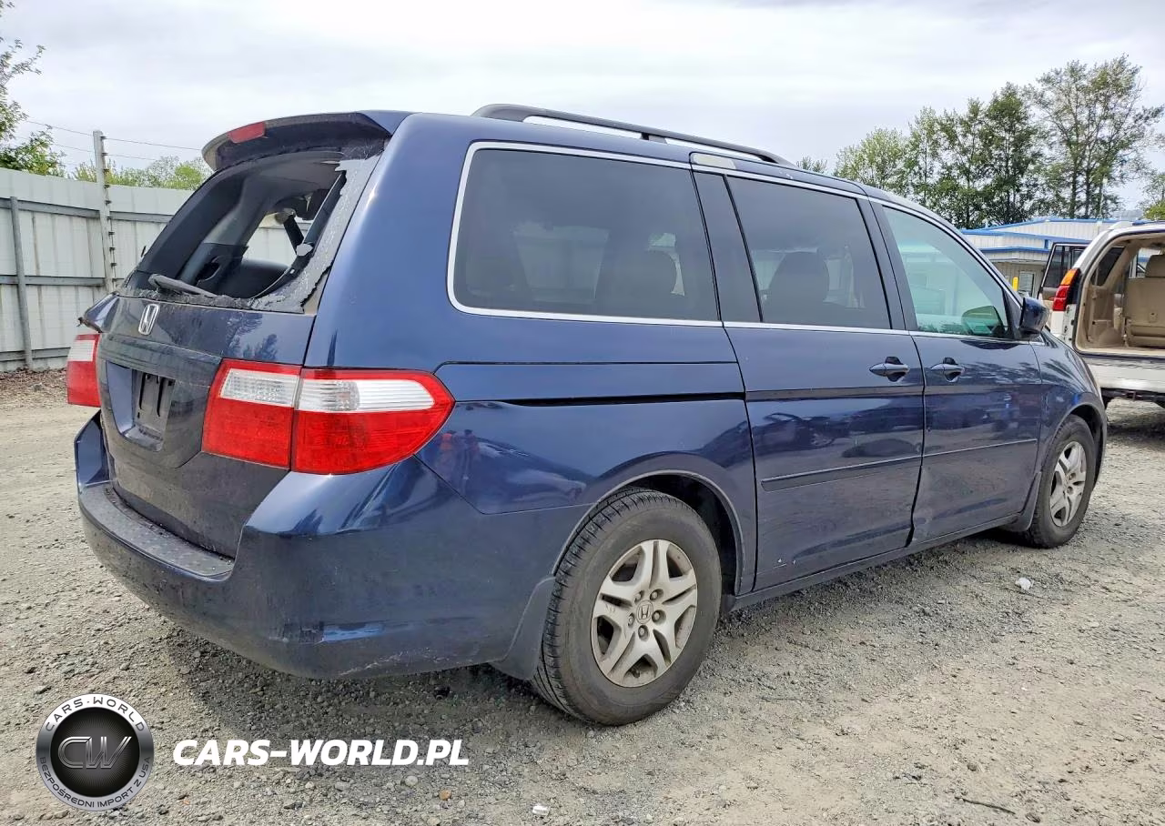 2007 Honda Odyssey Exl VIN:5FNRL38767B047191 - 3