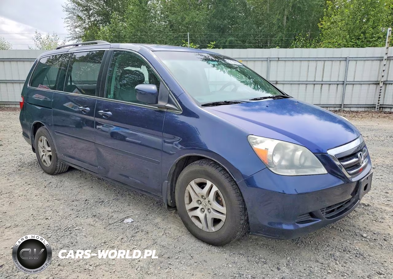 2007 Honda Odyssey Exl VIN:5FNRL38767B047191 - 4