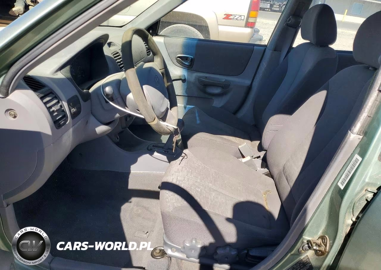 2003 Hyundai Accent Gl VIN:KMHCG45C73U457867 - 7