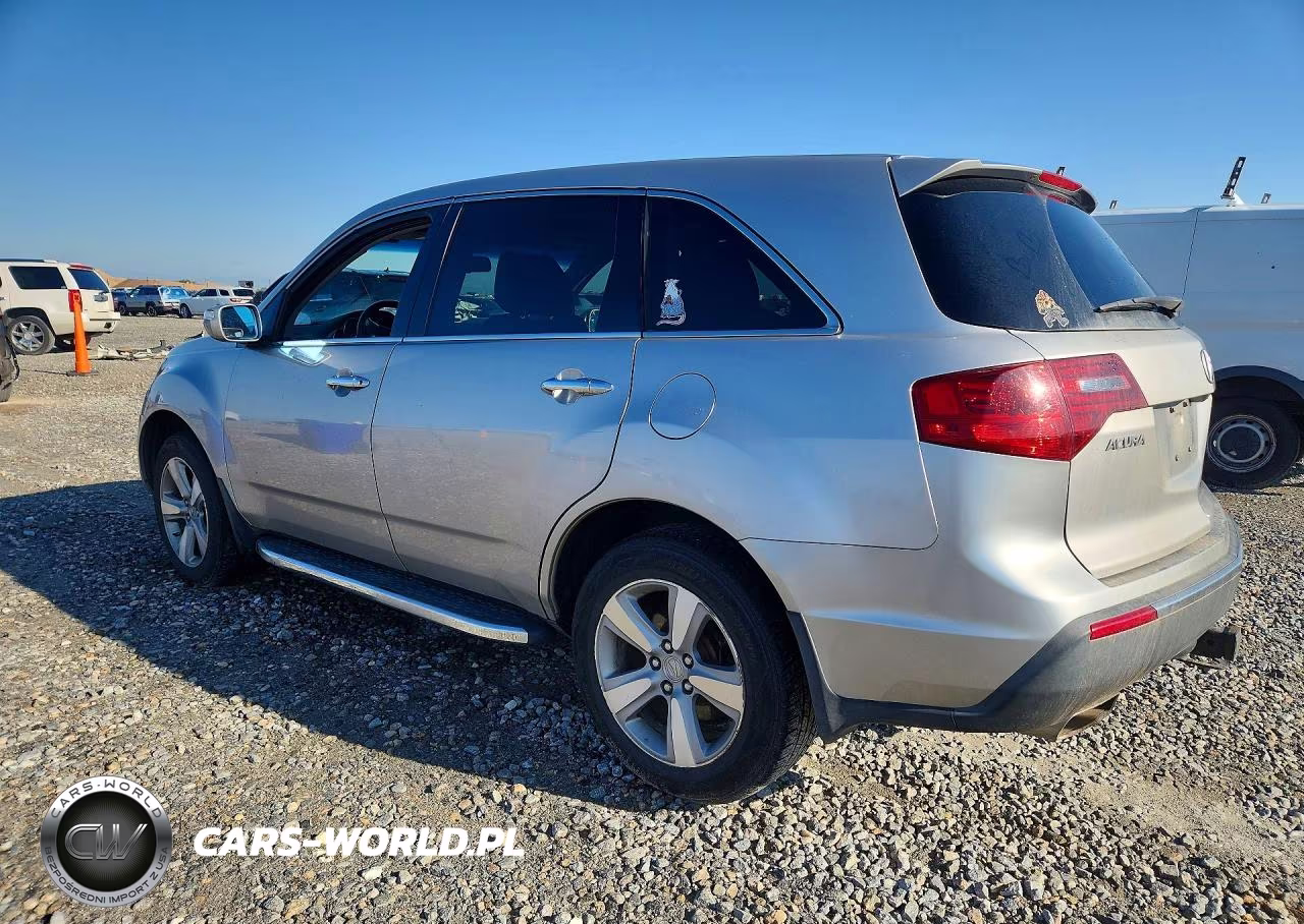 2011 Acura Mdx Technology VIN:2HNYD2H64BH524207 - 2