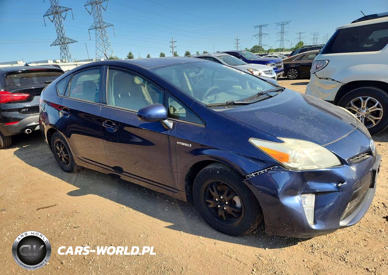 2012 Toyota Prius Two VIN:JTDKN3DU6C1558409 - 4