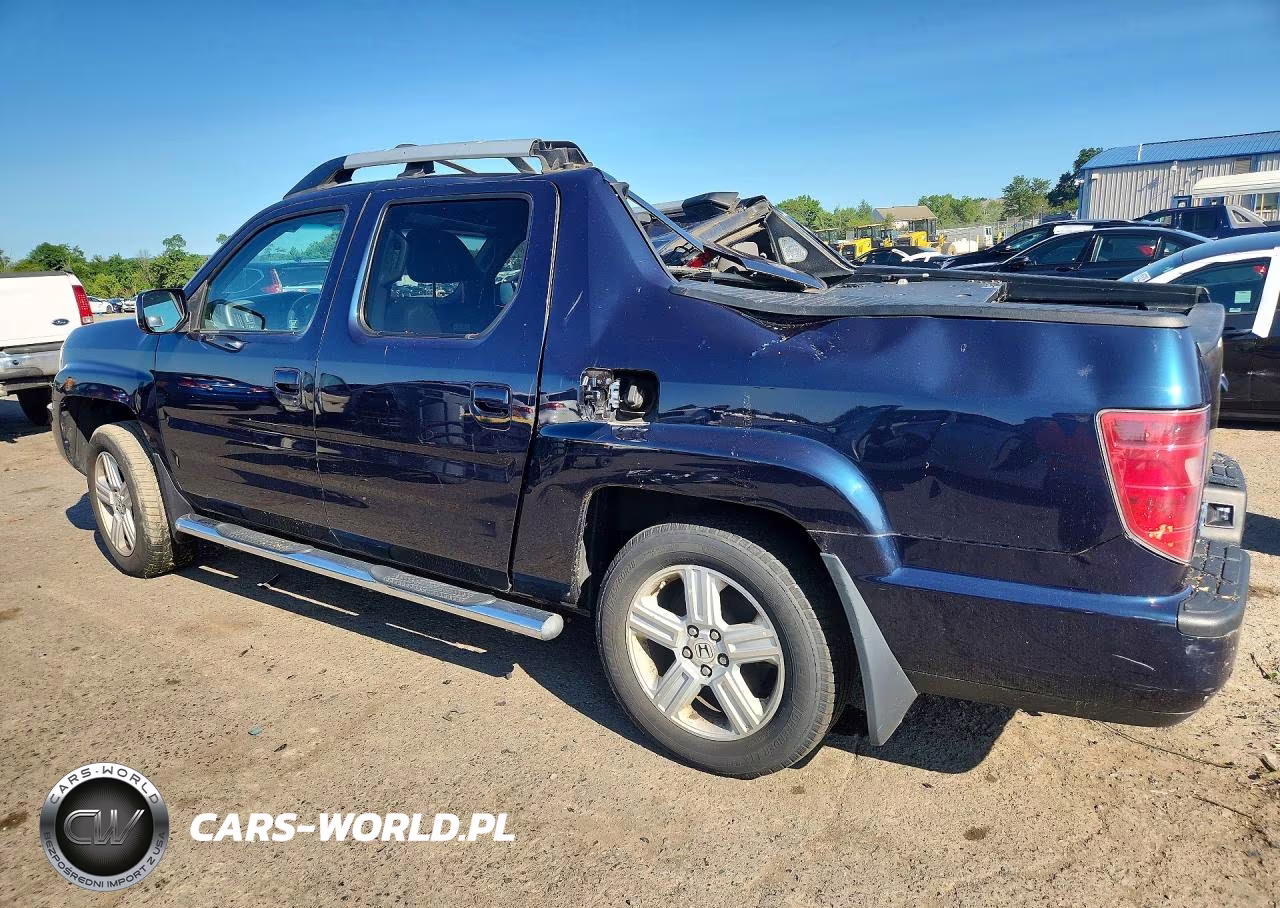 2009 Honda Ridgeline Rtl VIN:5FPYK16519B104668 - 2
