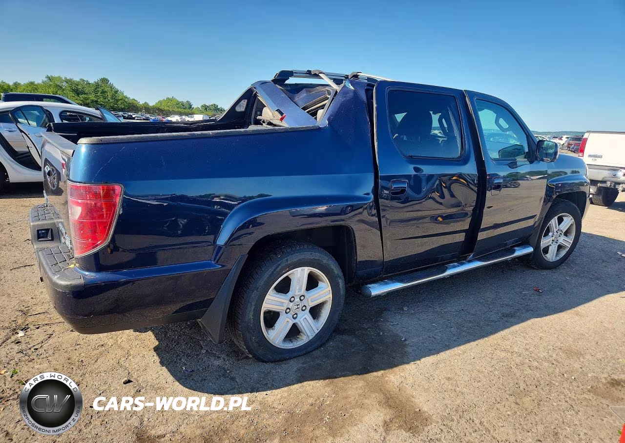 2009 Honda Ridgeline Rtl VIN:5FPYK16519B104668 - 3