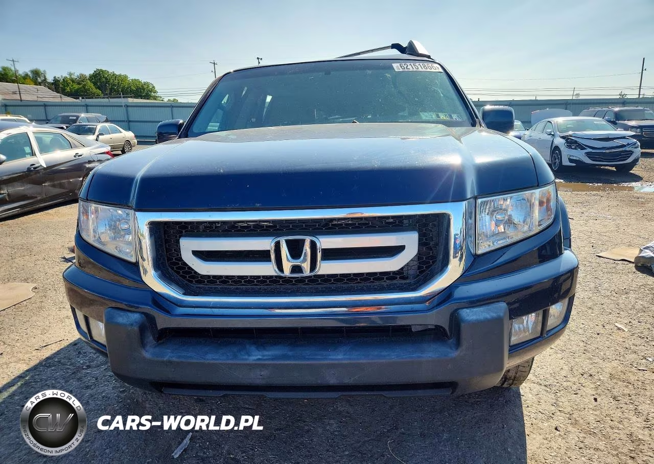 2009 Honda Ridgeline Rtl VIN:5FPYK16519B104668 - 5