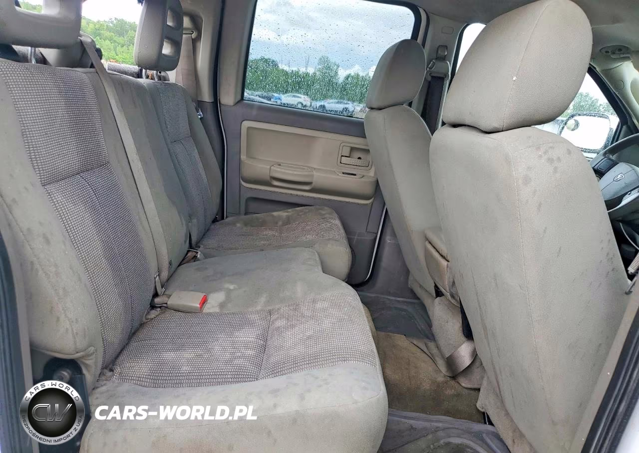 2007 Dodge Dakota Quad Slt VIN:1D7HW48N17S118619 - 10