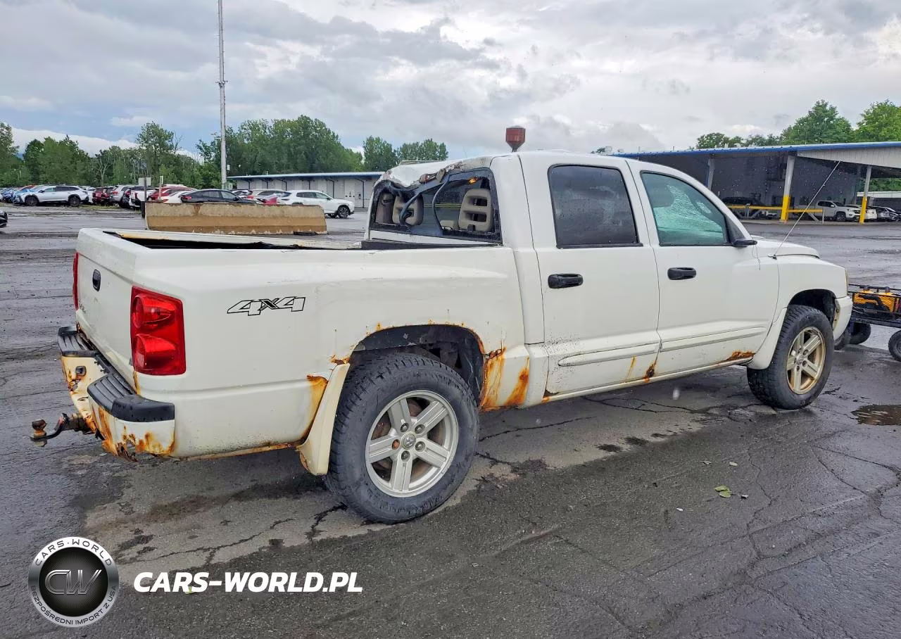 2007 Dodge Dakota Quad Slt VIN:1D7HW48N17S118619 - 3