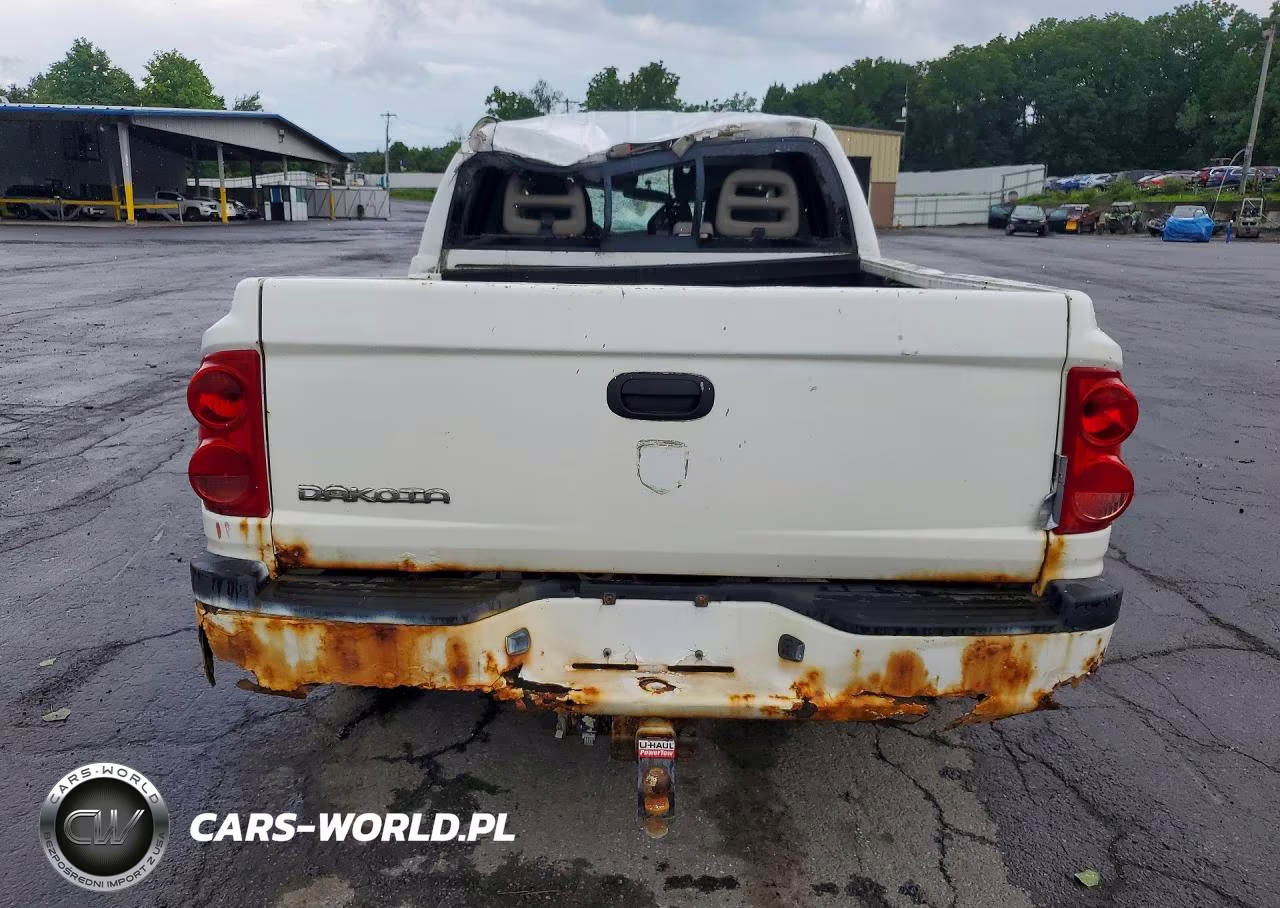 2007 Dodge Dakota Quad Slt VIN:1D7HW48N17S118619 - 6